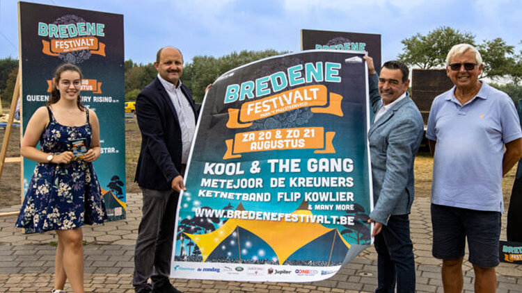 Festivivalmedewerkers in beeld