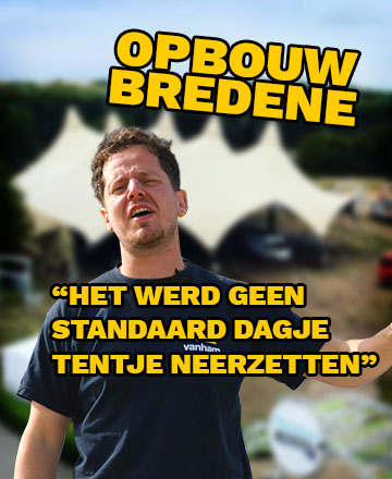 Opbouw Bredene