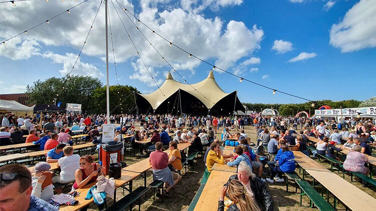 Voorzieningen voor festival