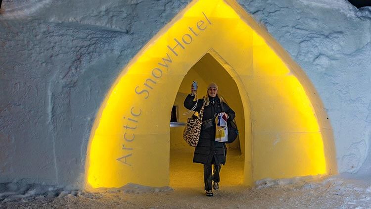 Arctic Snowhotel in Lapland