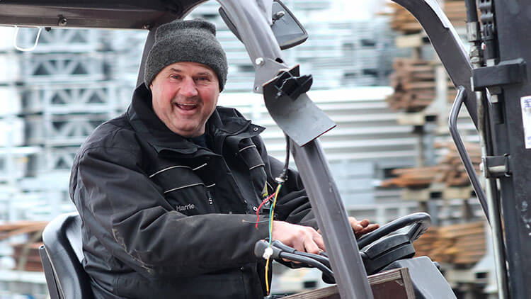 harrie heftruck chauffeur