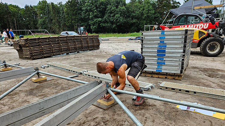 niek festival opbouwen