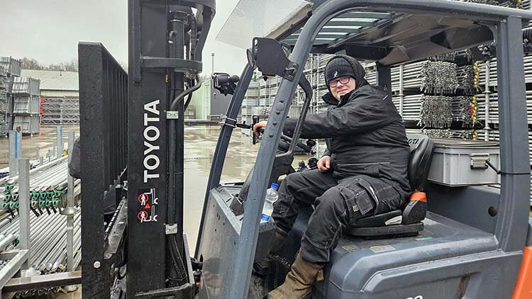 Olaf heftruckchauffeur